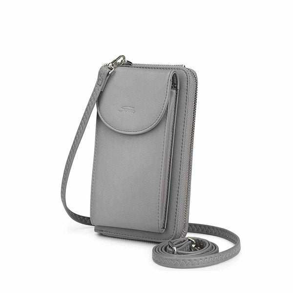 S Zone Mini RFID Cell Phone Crossbody Bag