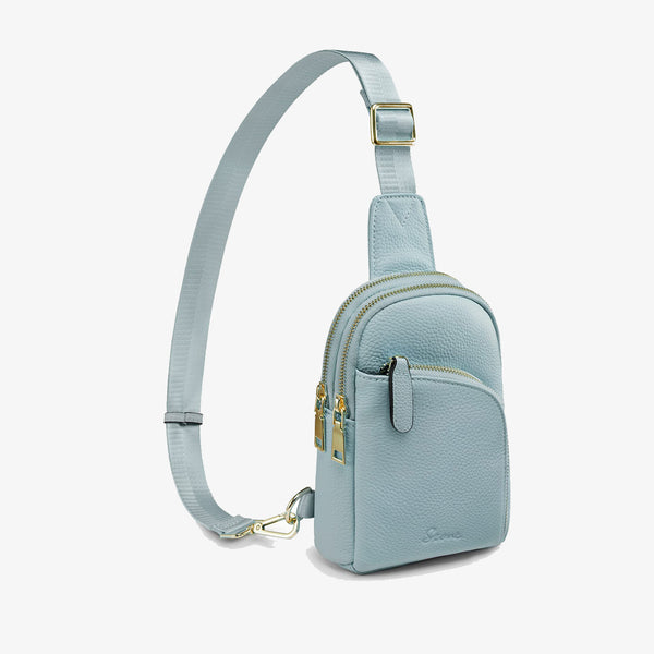 S Zone RFID Blocking Small Fanny Chest Bags