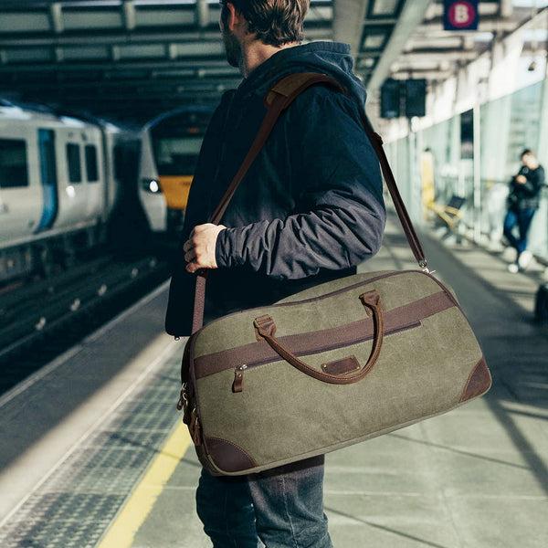 S Zone S-ZONE 35L Mens Travel Duffel Bags