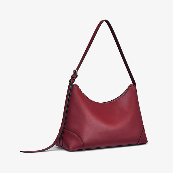 s zone S-ZONE Genuine Leather Shoulder Bag