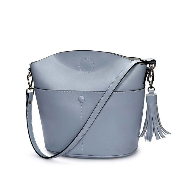 S Zone Women Genuine Leather Crossbody Bag