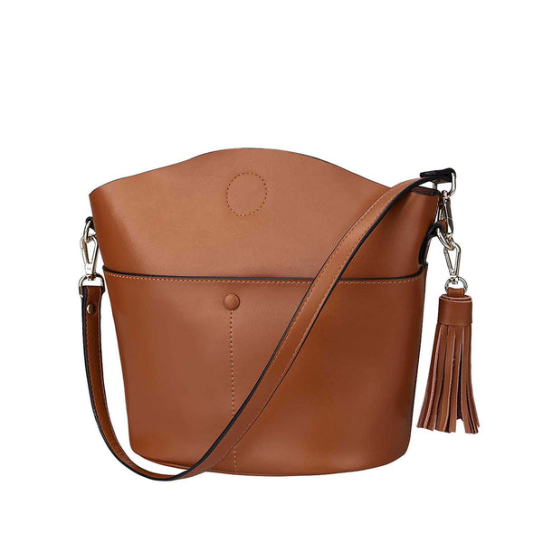s zone Women Genuine Leather Crossbody Bag