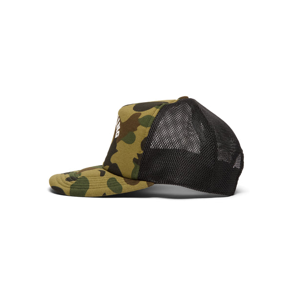S.b. Concept A Bathing Ape 1ST Camo College Mesh Cap Green