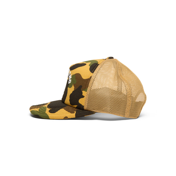 S.b. Concept A Bathing Ape 1ST Camo College Mesh Cap Yellow