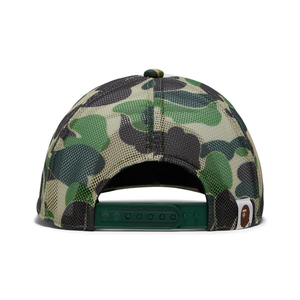 S.b. Concept A Bathing Ape ABC Camo Crystal Stone Mesh Cap Green