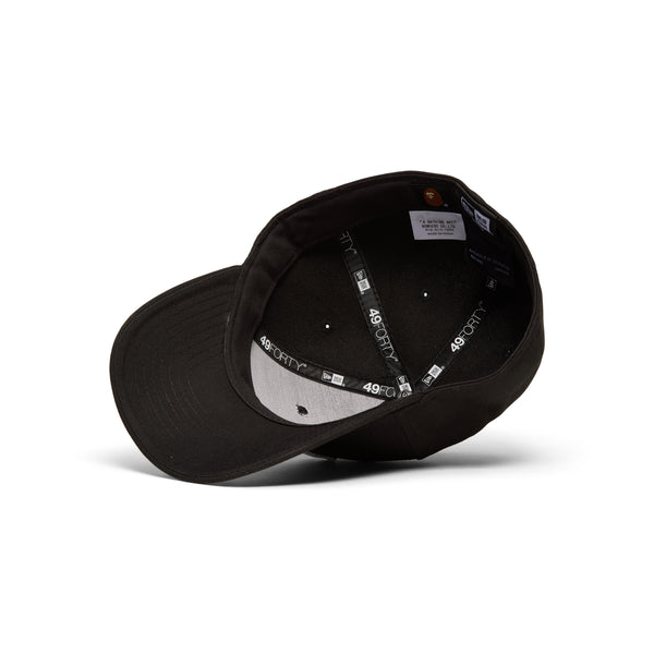 S.b. Concept A Bathing Ape New Era 49Forty Baseball Cap Black
