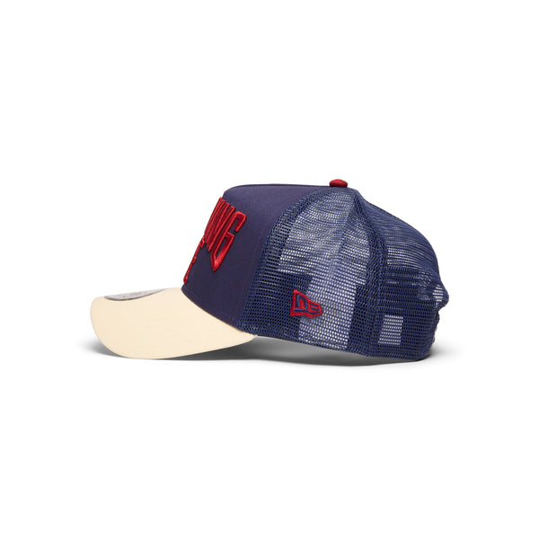 S.b. Concept A Bathing Ape NYC Logo New Era 9Forty Cap Navy