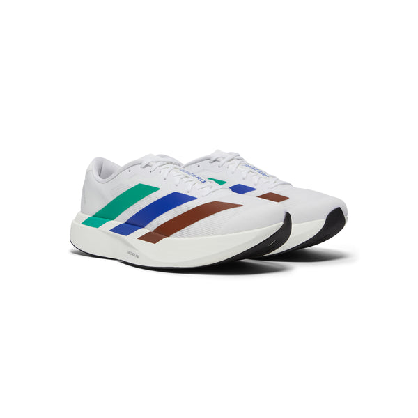 S.b. Concept Adidas Pharrell Williams Adizero Evo SL White · Semi Court Green · Semi Lucid Blue