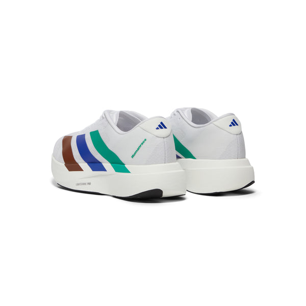 S.b. Concept Adidas Pharrell Williams Adizero Evo SL White · Semi Court Green · Semi Lucid Blue