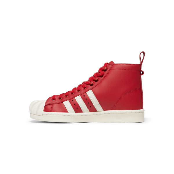 S.b. Concept Adidas X Thug Club Superstar Boot Luxe Red · Off White