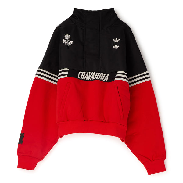 s.b. concept adidas x Willy Chavarria Gomez Pullover Sweater Black · Red