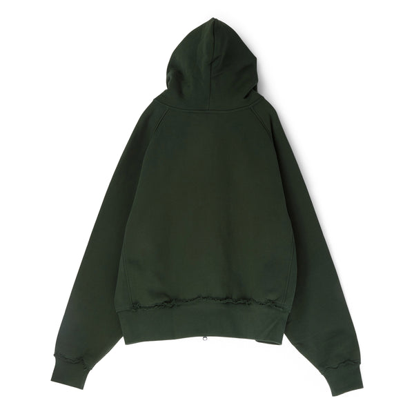 S.b. Concept Adidem Asterisks Chainstitch Ribbon Hoodie Forrest