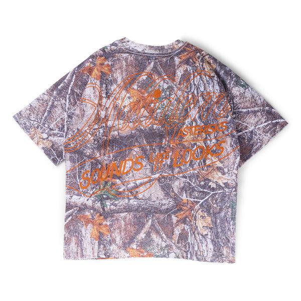 S.b. Concept Adidem Asterisks Chainstitch Script Tee Camo