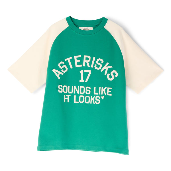 s.b. concept Adidem Asterisks Collegiate Shirt Cream · Green