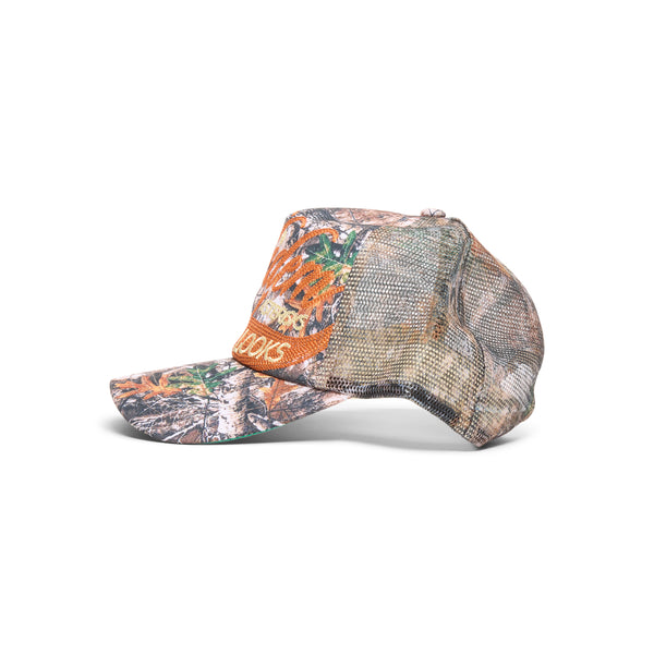 S.b. Concept Adidem Asterisks Cursive Trucker Hat Camo
