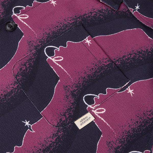 S.b. Concept Adidem Asterisks Faces Evening Shirt Dark