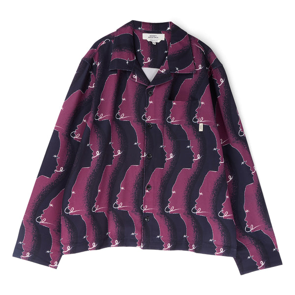 s.b. concept Adidem Asterisks Faces Evening Shirt Dark