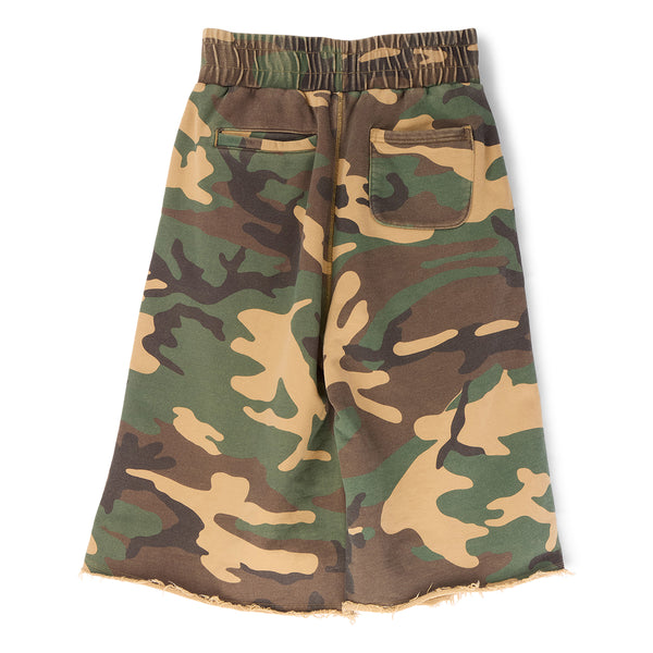 S.b. Concept Adidem Asterisks Raw Hem Sweat Capri Camo