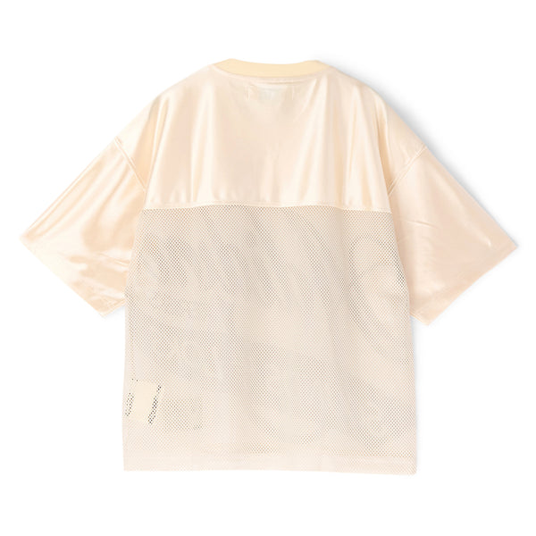 S.b. Concept Adidem Asterisks Satin Micro Mesh Practice Jersey Cream