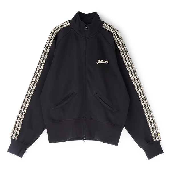 s.b. concept Adidem Asterisks Weave Track Jacket Black