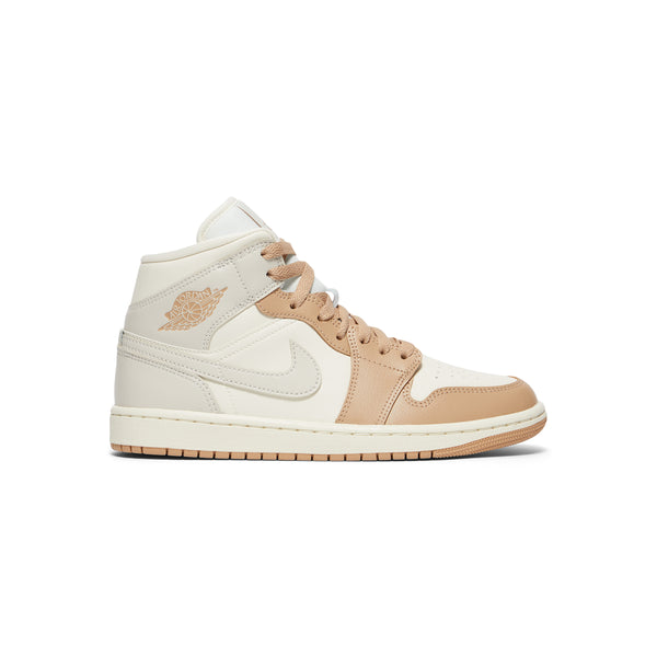 s.b. concept Air Jordan 1 Mid Womens Pale ivory · Light orewoood brown · Hemp · Sail