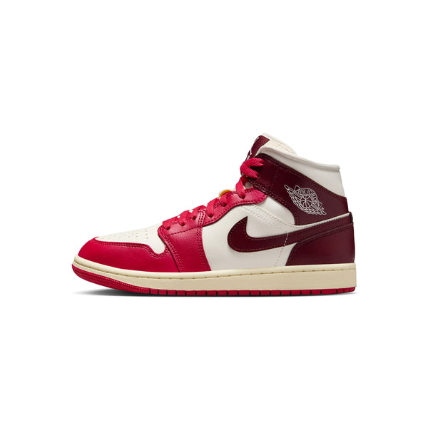 S.b. Concept Air Jordan 1 Mid Womens Sail · Mystic Hibiscus · Coconut Milk · Dark Team Reds