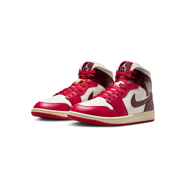 S.b. Concept Air Jordan 1 Mid Womens Sail · Mystic Hibiscus · Coconut Milk · Dark Team Reds
