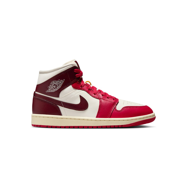 s.b. concept Air Jordan 1 Mid Womens Sail · Mystic Hibiscus · Coconut Milk · Dark Team Reds