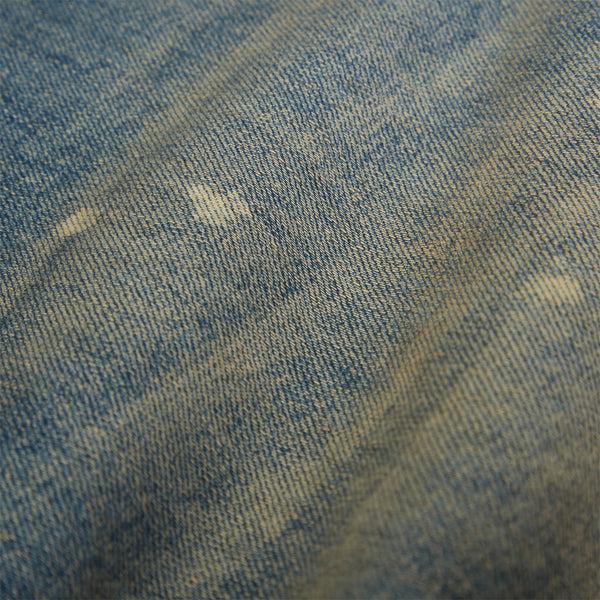 S.b. Concept CNCPTS Indigo Wash Splatter Bootcut Denim Pant Indigo