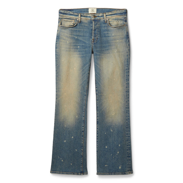 s.b. concept CNCPTS Indigo Wash Splatter Bootcut Denim Pant Indigo