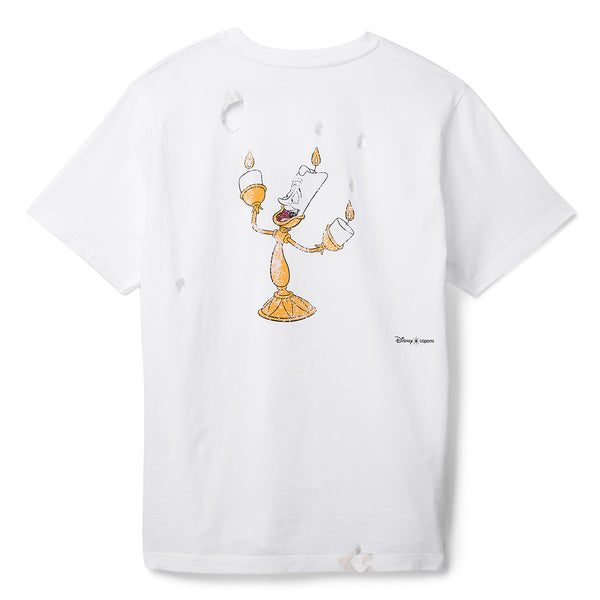 S.b. Concept COPERNI X Disney Burned By You Before Boxy T-Shirt White