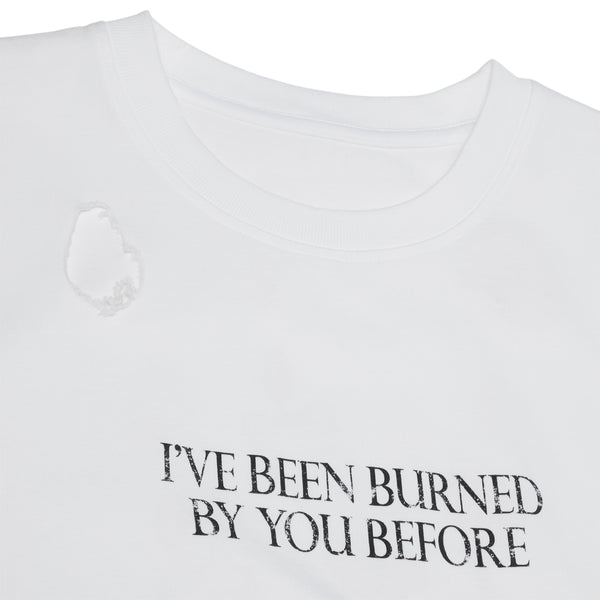 S.b. Concept COPERNI X Disney Burned By You Before Boxy T-Shirt White
