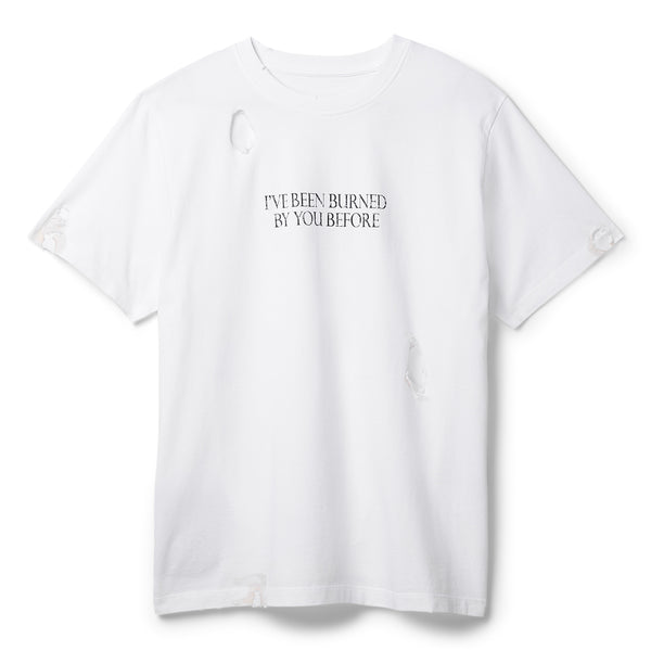 s.b. concept COPERNI x Disney Burned By You Before Boxy T-Shirt White