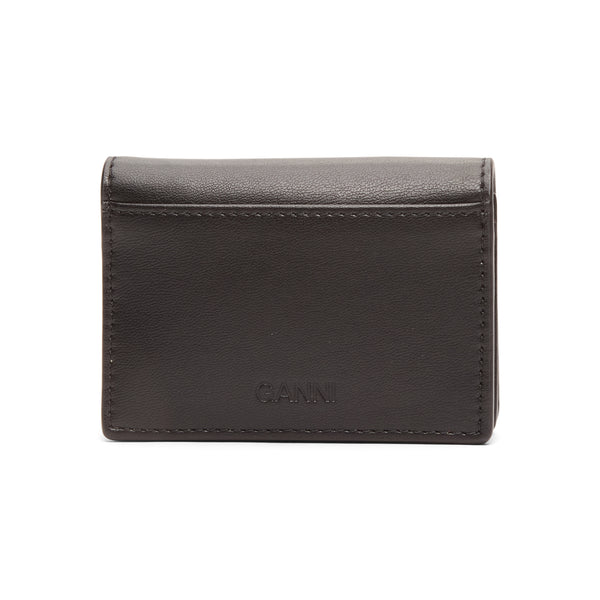 S.b. Concept GANNI Blue Dog Card Holder With Flap Black