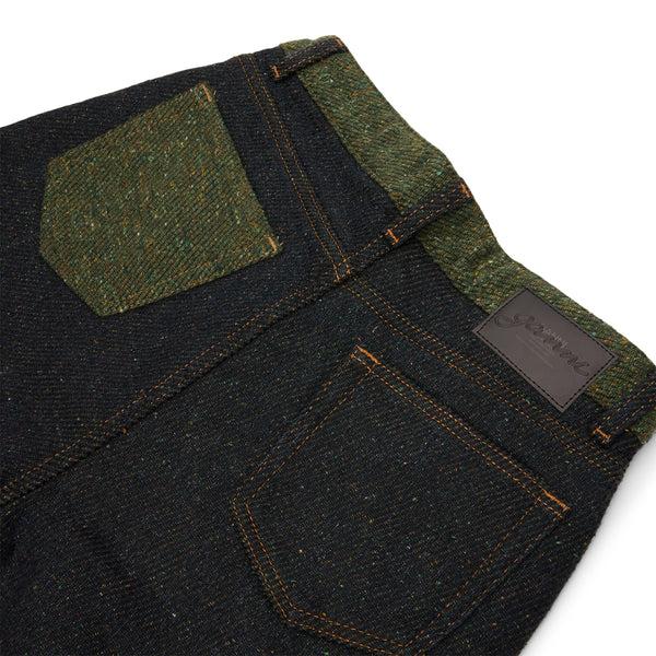 S.b. Concept GANNI Fold-Up Twill Denim Baggy Jeans Phantom