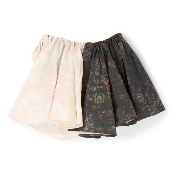 S.b. Concept GANNI Printed Draped Mini Skirt Phantom