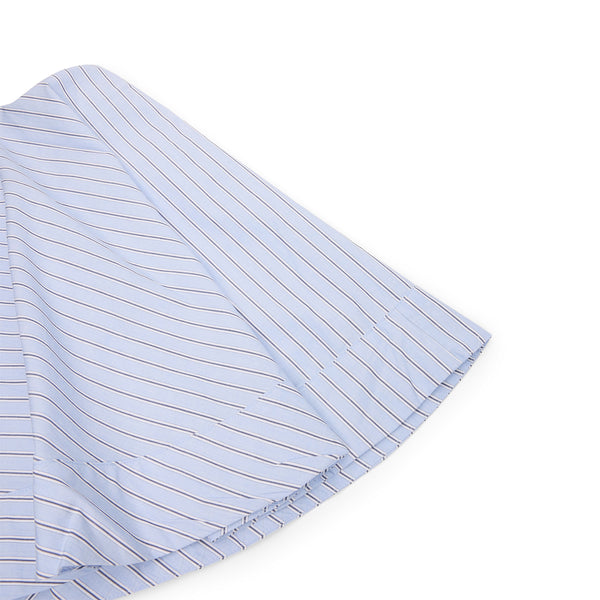 S.b. Concept GANNI Stripe Mini Circle Skirt Lavender Lustre