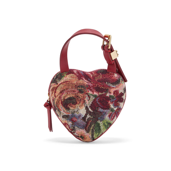 S.b. Concept GANNI Tapestry Nano Heart Bag Tawny Port