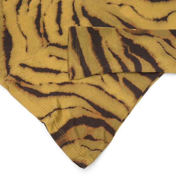 S.b. Concept GANNI Zebra Print Jersey Turtleneck Khaki