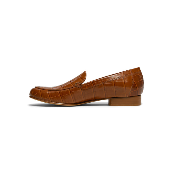 S.b. Concept GIABORGHINI Money Printed Leather Loafer Tan