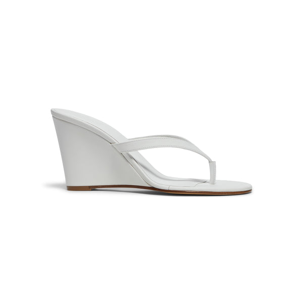 s.b. concept GIABORGHINI The Wedge Sandal Optic White