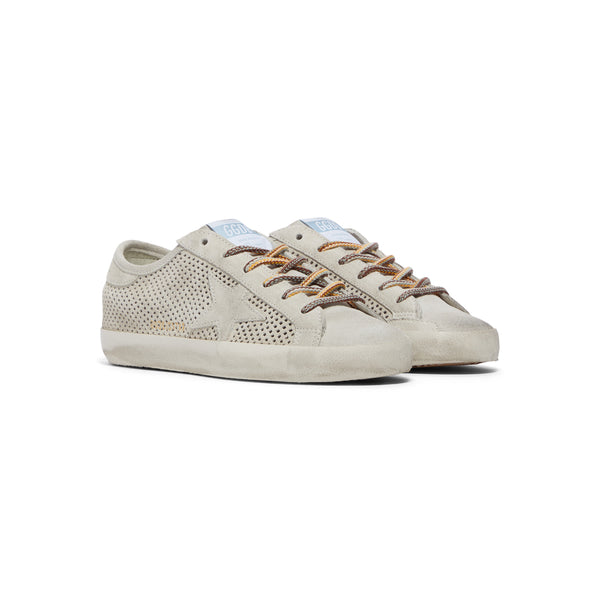 S.b. Concept Golden Goose Super Star Forated Suede Grey