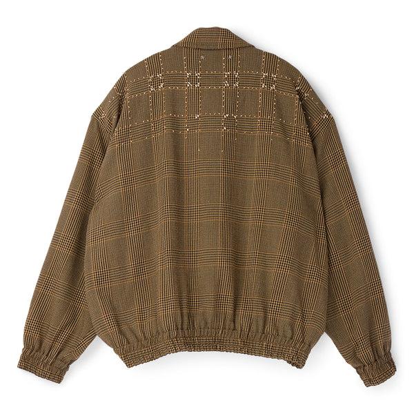 S.b. Concept Golden Goose Wool Bomber Jacket Brown · Beige