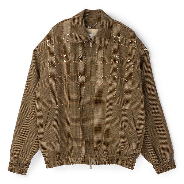 s.b. concept Golden Goose Wool Bomber Jacket Brown · Beige