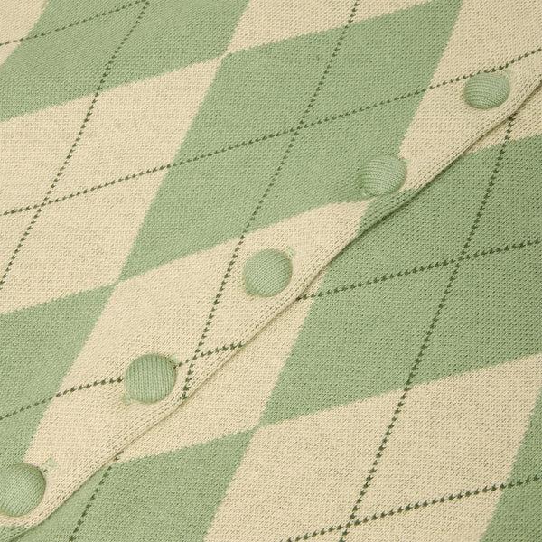 S.b. Concept House Of Sunny Argyle Lounge Cardigan Matcha