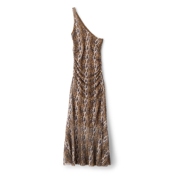 S.b. Concept House Of Sunny Leopard Asymmetric Dress Multi