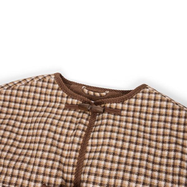 S.b. Concept House Of Sunny Retro Blanket Jacket Blonde Multi