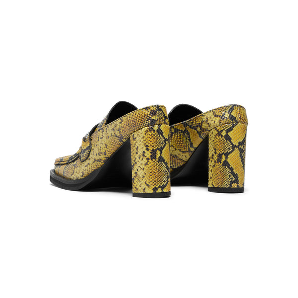 S.b. Concept Martine Rose Square Toe Heel Yellow · Black