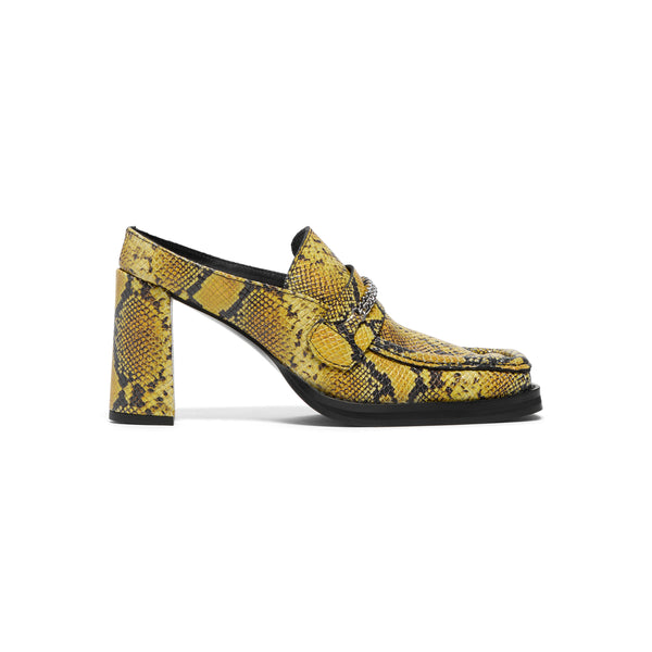 s.b. concept Martine Rose Square Toe Heel Yellow · Black