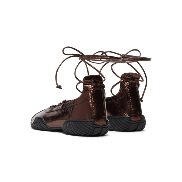 S.b. Concept Miista Averie Metallic Brown Ballerinas Brown